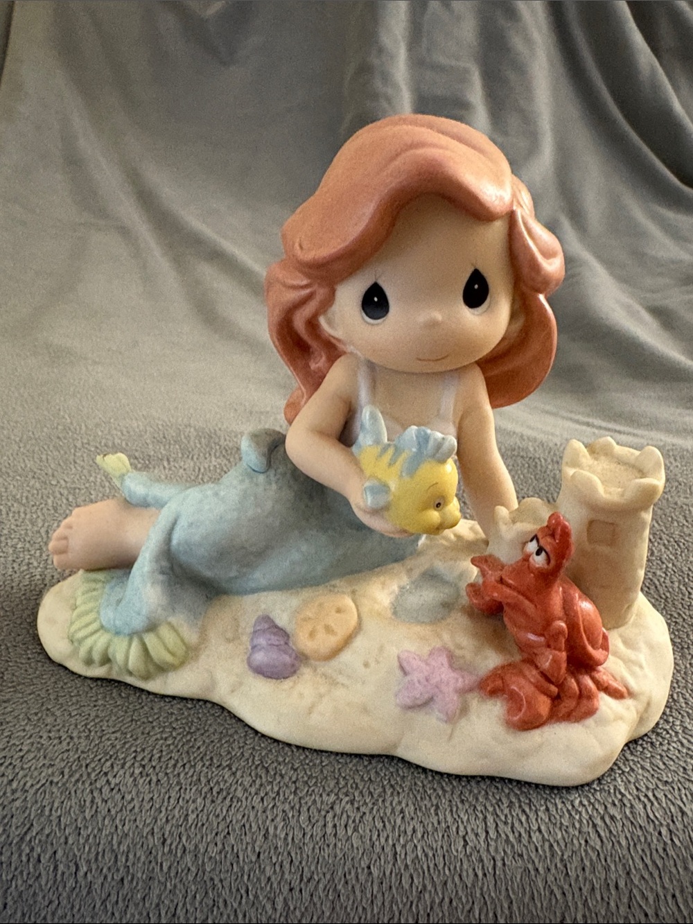 Ariel, Flounder and Sebastian Precious Moments